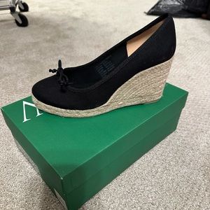 J. Crew Seville Espadrille Ballet Pump/Wedge with 9.5 CM Wedge
